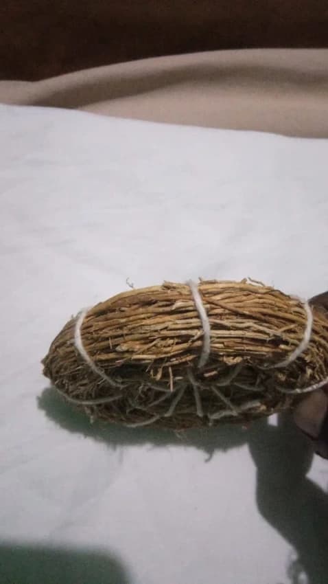 Root Vetiver Body Scrubber, For Personal, Round
