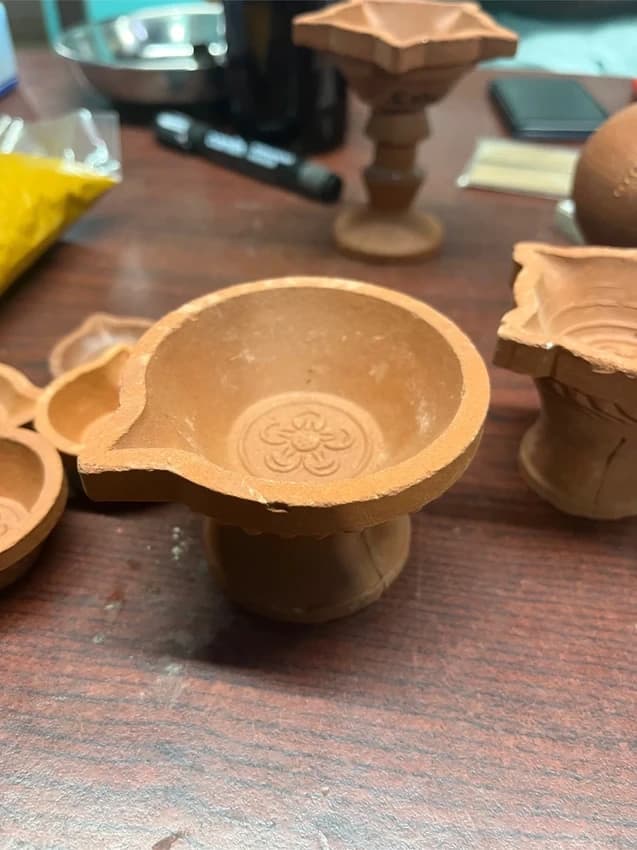 Diwali Clay Diya