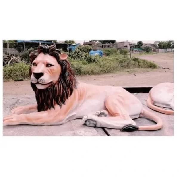 FRP Lion Statue