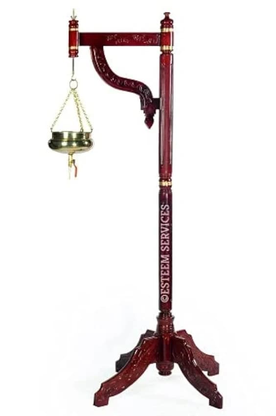 Wooden Shirodhara Stand