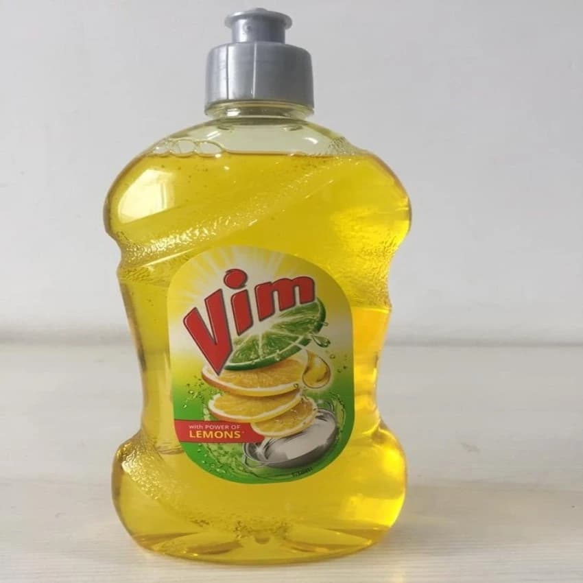 Vim Dishwash Gel, Lemon, 500 ml, For Dish Washing, 525gm