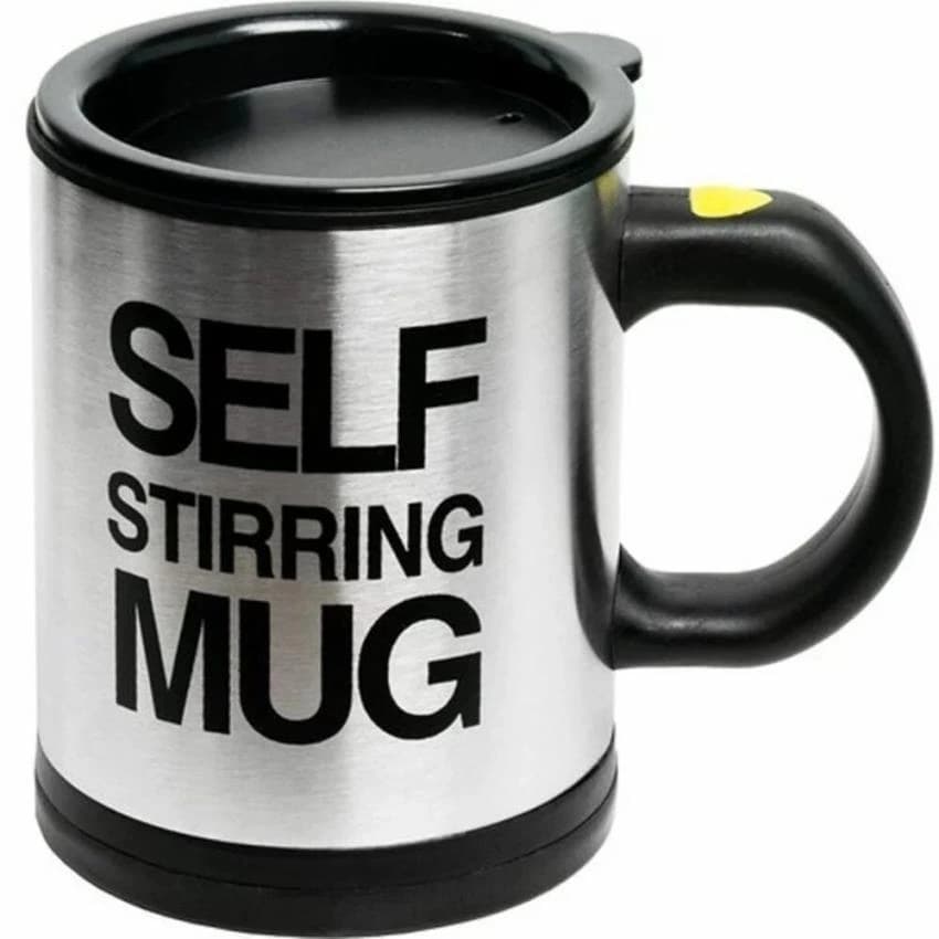Kitchen Round Self Stirring Coffee Mixing Mug, For Anywhere, Size/dimension: Standard