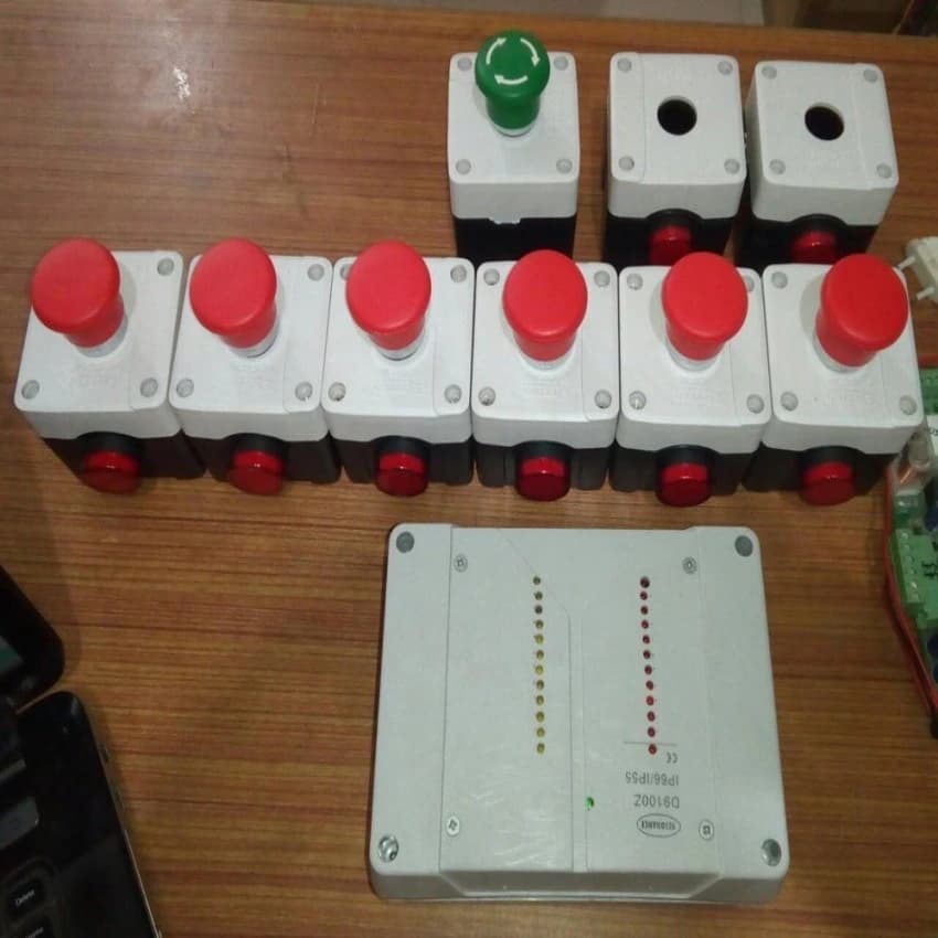 White Quiz Buzzer Game System, AC230V