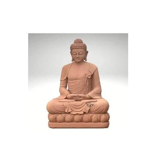 Sandstone Buddha Moorti 5feet