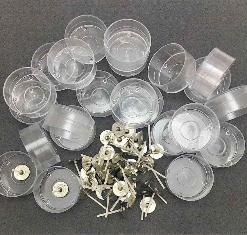 Plastic AuraDecor Acrylic Cup for Tealight Candles