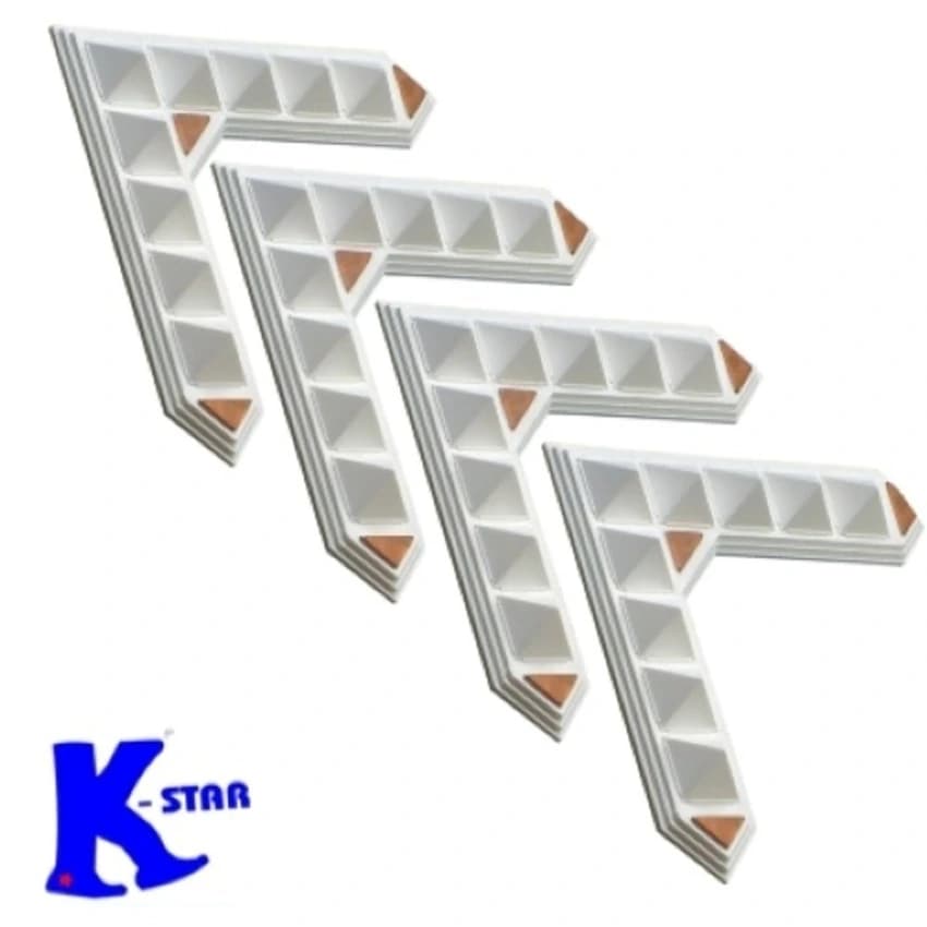 Plastic White KSTAR K407 Pyramid Vaastu Wish Angle, For Vastu