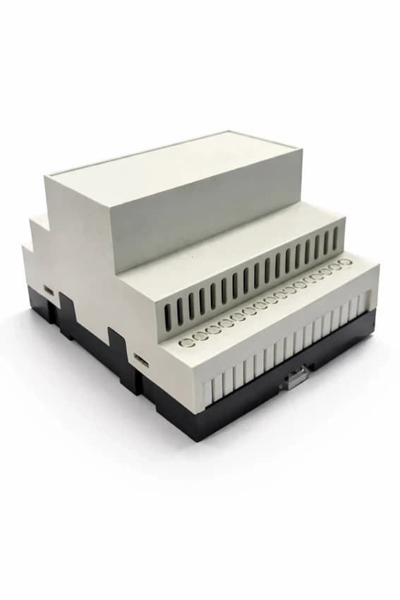 DIN RAIL HOUSING ED2A-1179 (16+16 TERMINAL) (90X70X110)