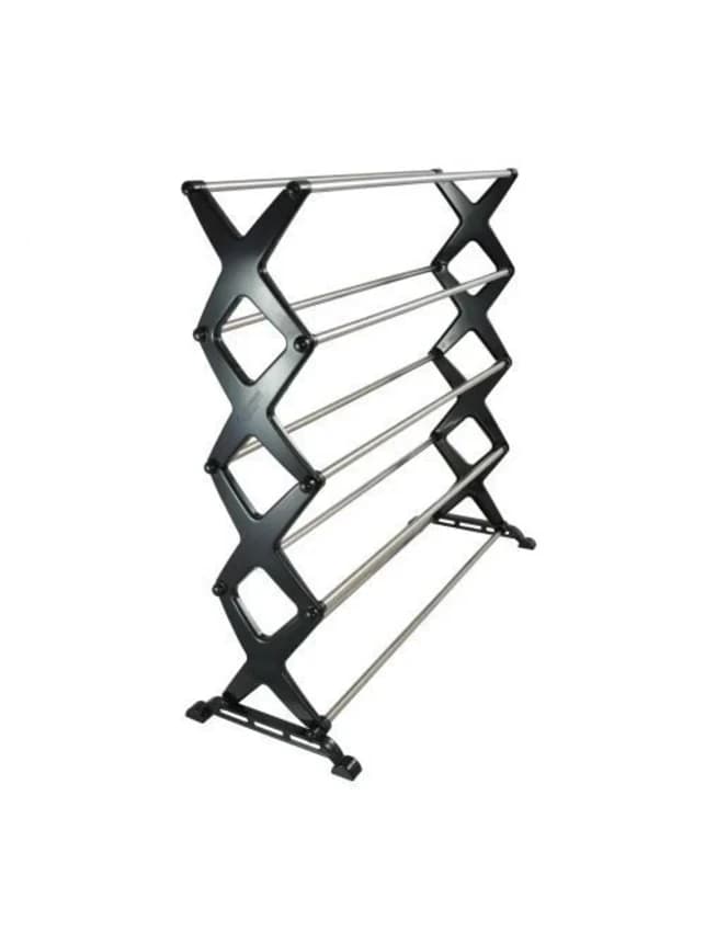 Powder Coated Stainless Steel 5 Layer Shoe Rack Stand, Free Standing
