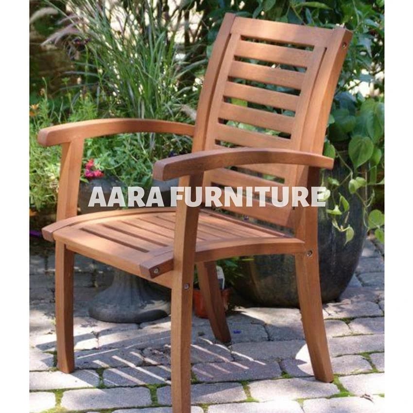 Premium Teak Wood Outdoor Armchair