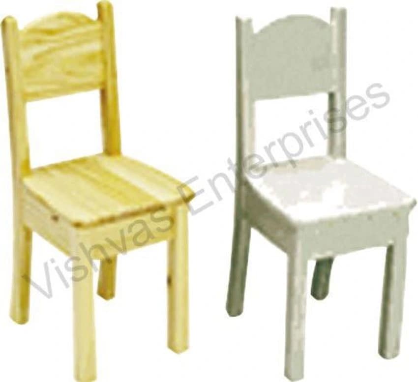 VE - 023 Rubber Wood Chair, Without Cushion