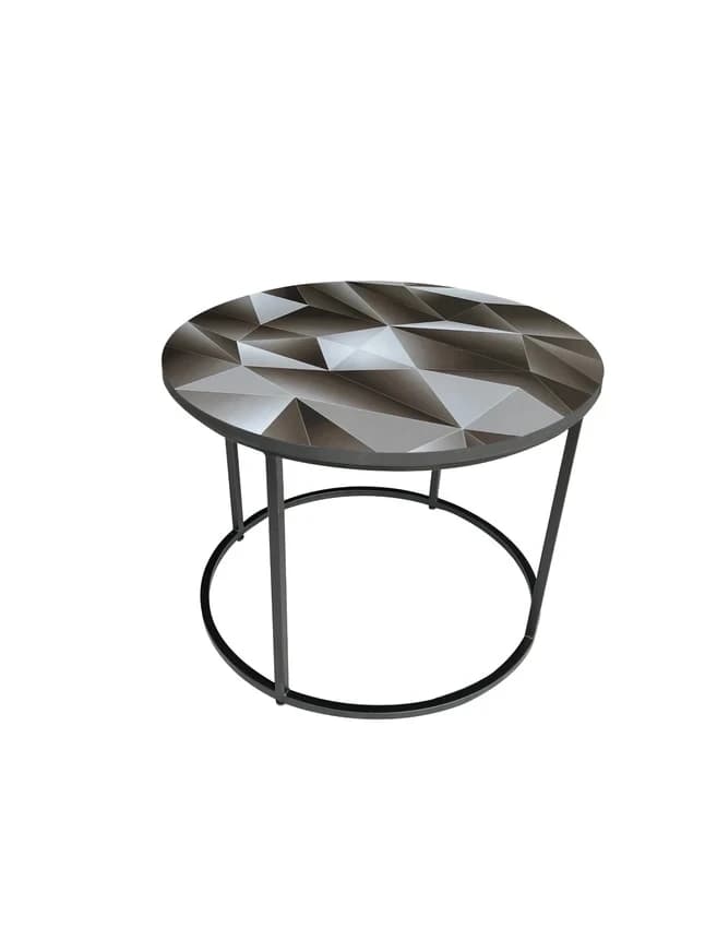 Iron Round Coffee Table