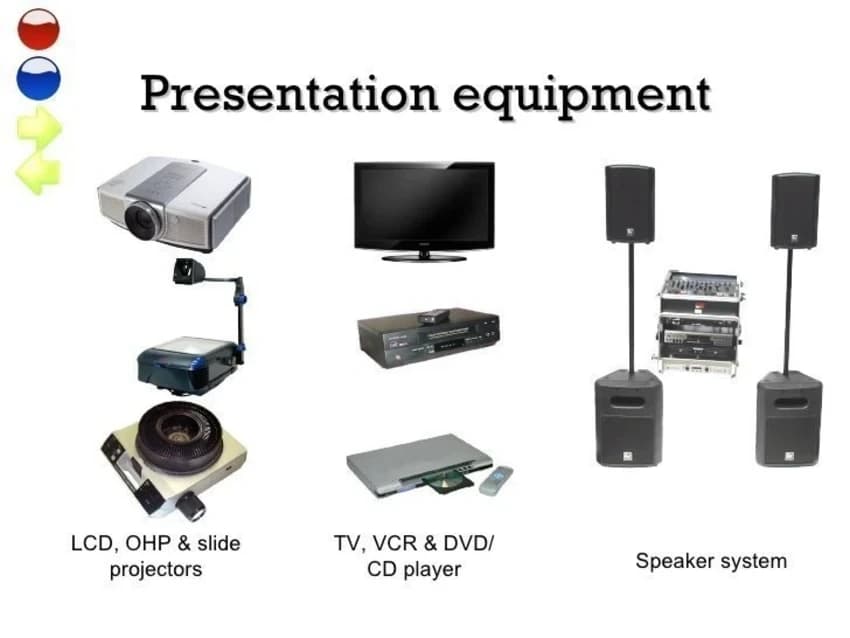 Presentation Equipment, Black