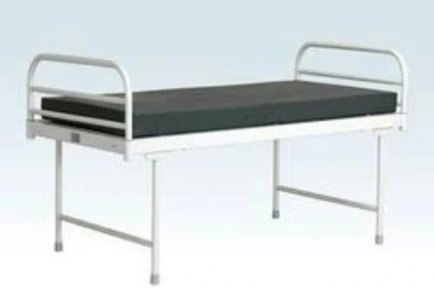 Stainless Steel Plain Hospital Bed