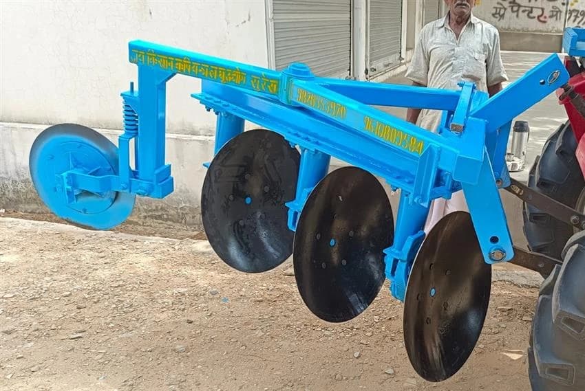 JKKYU 3 Or 4 Automatic reversible Disc Plough