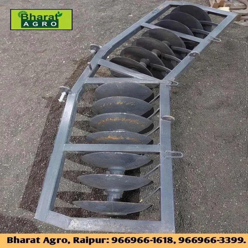 Trailed Disc Harrow Iron Paddy Harrows, For Agriculture