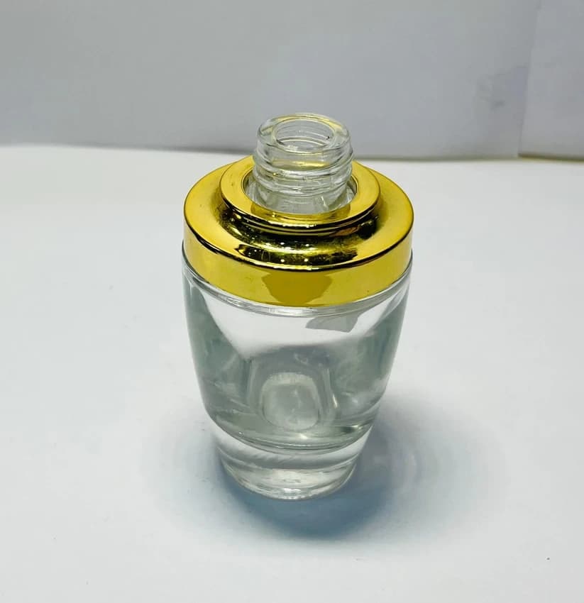 30ml Flower pot clear glass bottle