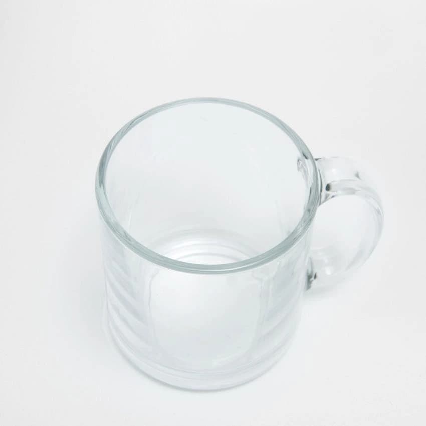 Transparent Plain Glass Mug