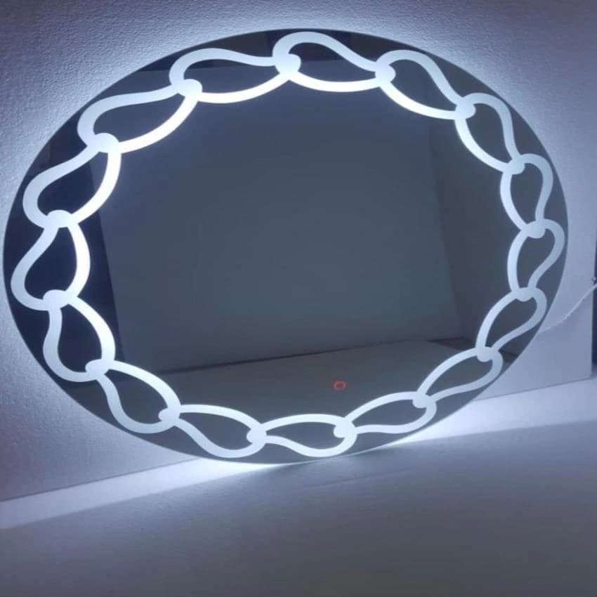 Mirrior Polished 5mm Round Bathroom Mirror
