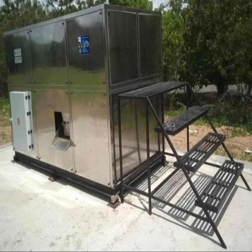Polished Organic Food Waste Composting Machine, Model Name/Number: Ecofriend, Capacity: Starts From 50 Kg/Hr