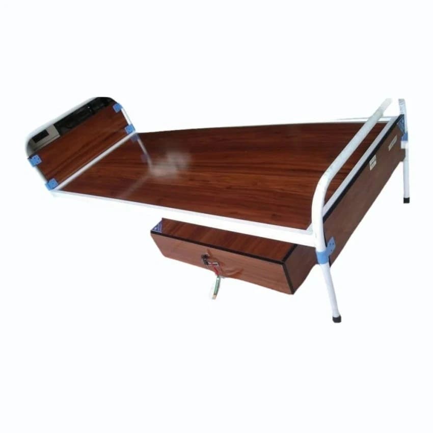 Aluminum Aluminium Hospital Bed, With Storage