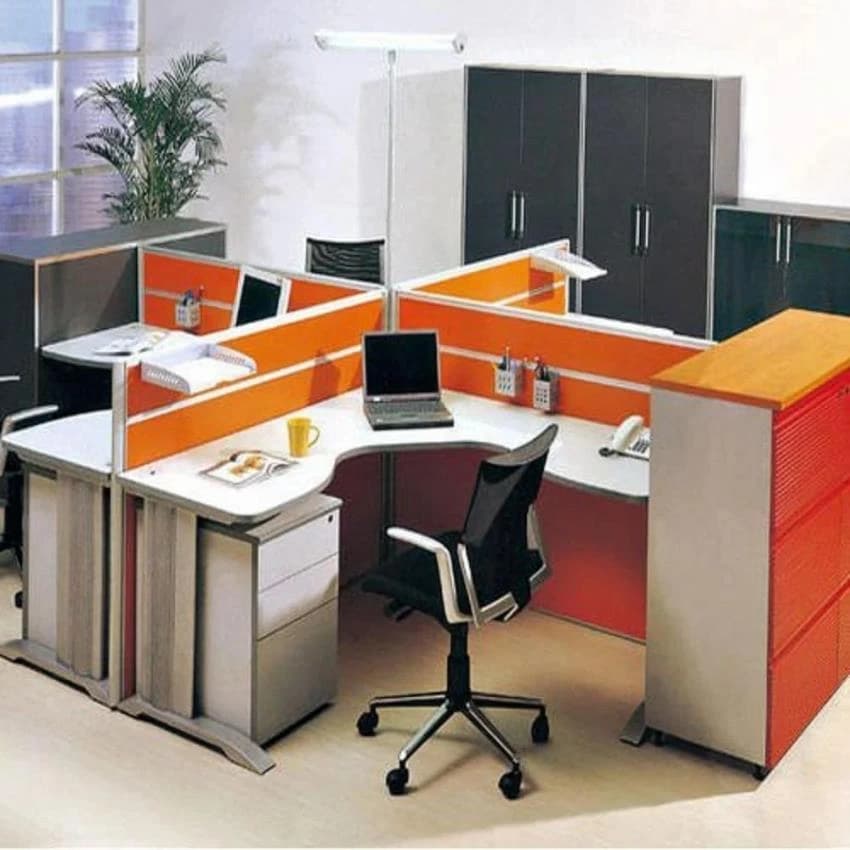 Perfect Furniture Pre-Laminated Particle Board Modular Office Workstation