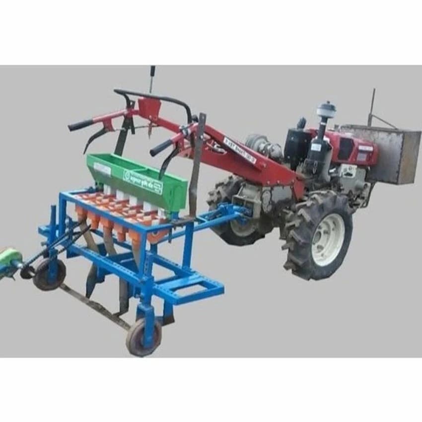 Stainless Steel Kisankraft Seeding Machine, For Agriculture, 30 hp