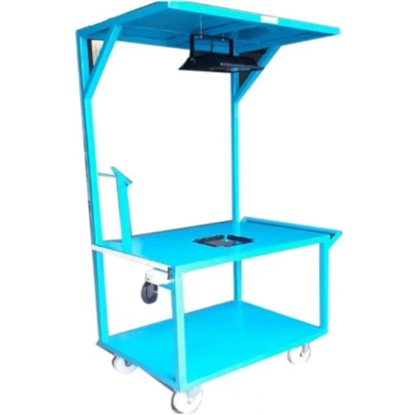 Blue Inspection Table