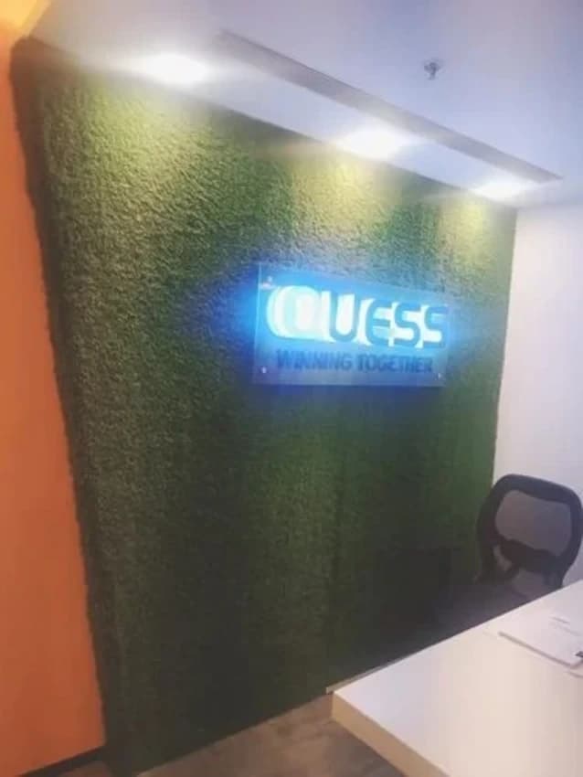 Reception desk background