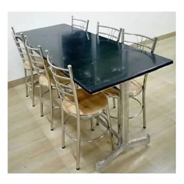 Cushion Chairs Dining Table