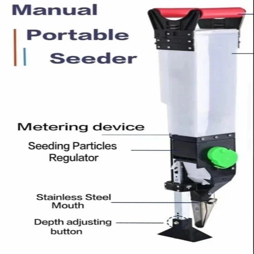 Plastic Neptune Portable Seeder