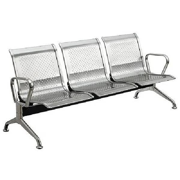 Three Seater Benches Stainless Steel