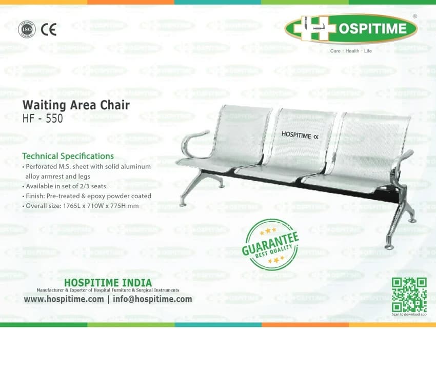3 Seater Hospitime Waiting Chair