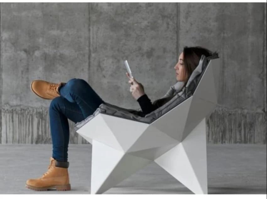 4 Seater Frp Garden Bench, Without Backrest