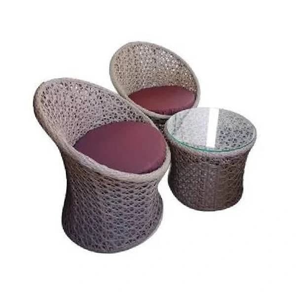 Outdoor Wicker Chair Set