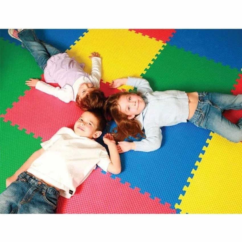 Printed 20 mm Toy Park F 835 Interlocking EVA Foam Mats, Mat Size: 2 X 2 Feet