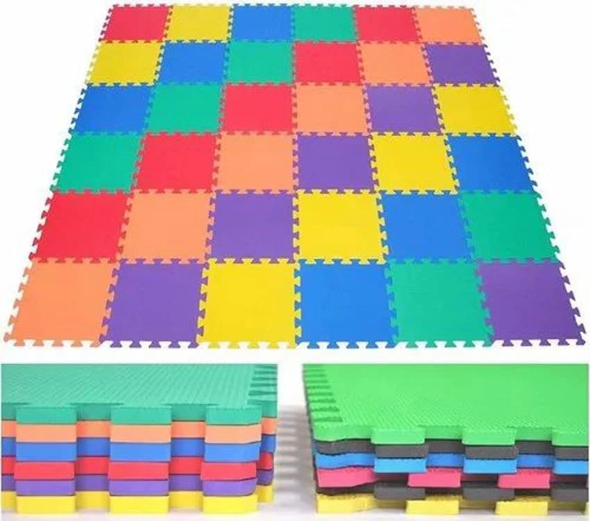 Simple Indoor Interlocking Eva Mats 2 x 2 Ft.-4 pcs set