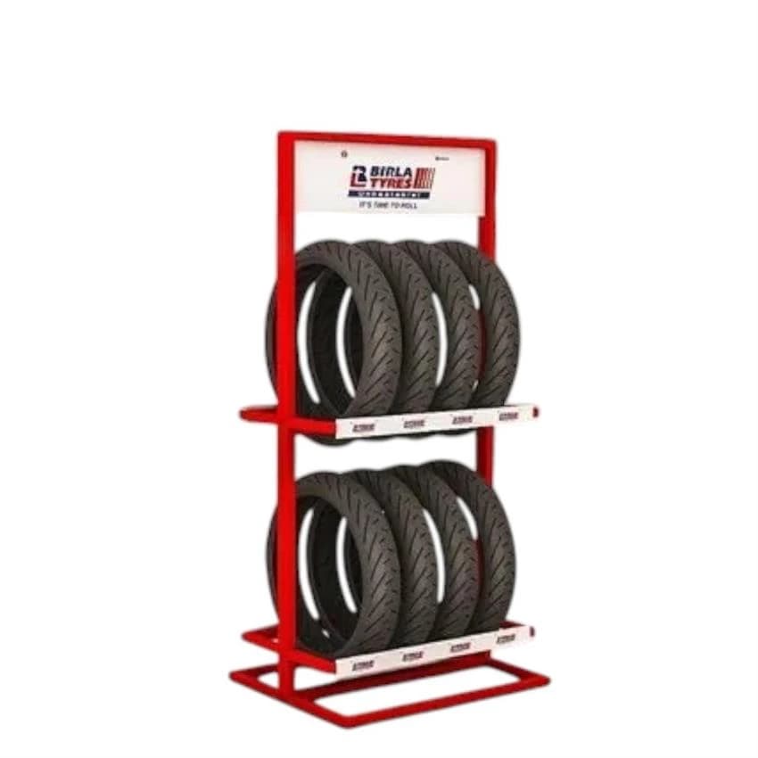 bike tyre storage rack stand