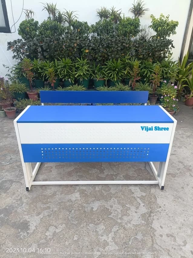 Two Seater Wooden School Bench