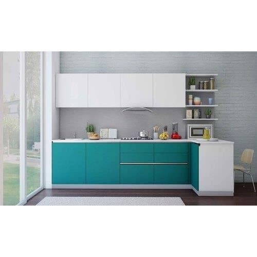 Modular Wooden Kitchen Wardrobe