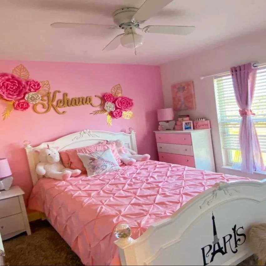 Plywood Double Kids Bedroom