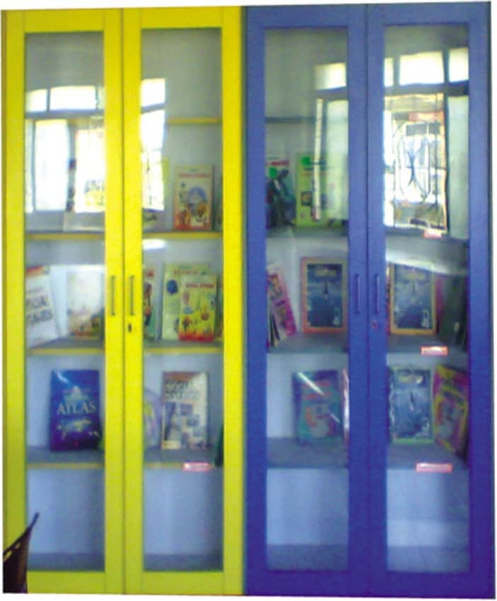 Solid Wood VE - 085 Wooden Book Rack, For Library