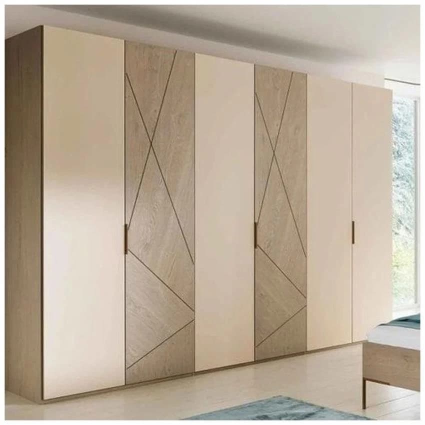 Beige PVC Wardrobe