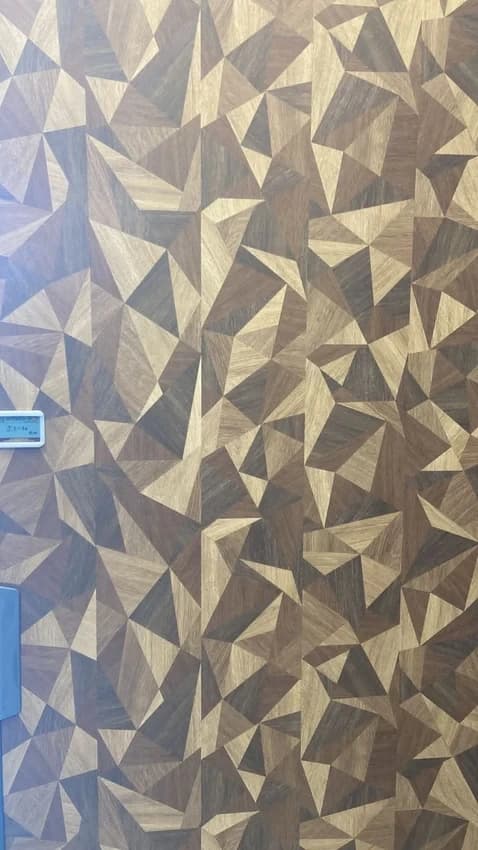Brown Oak Art Sunmica Laminate Panel