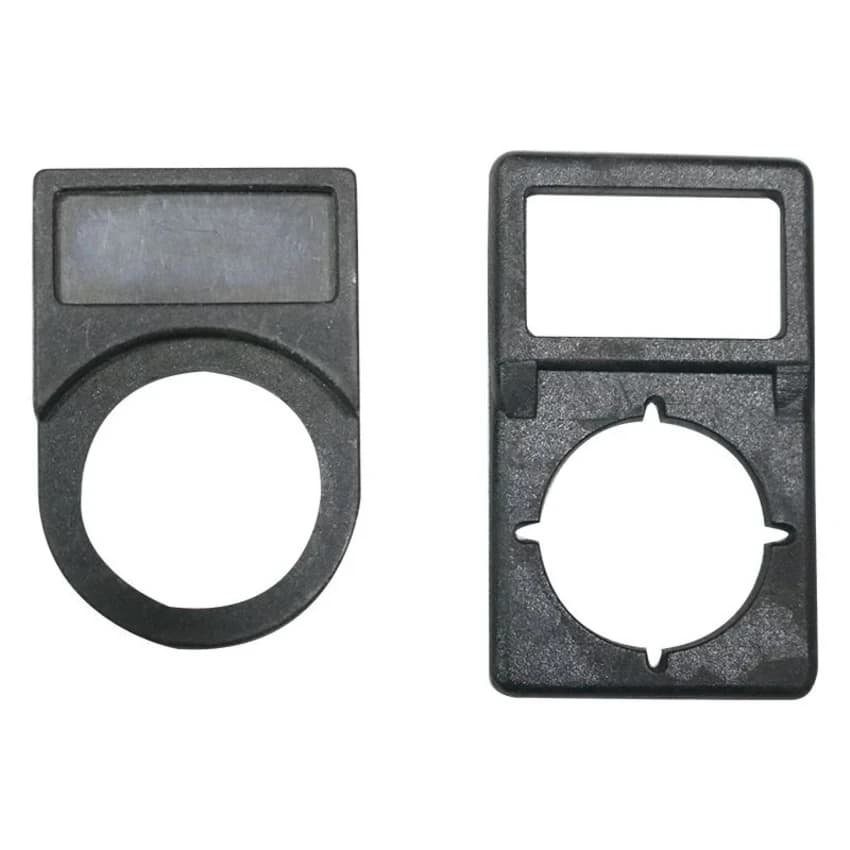 Black Polymide Legend Plate
