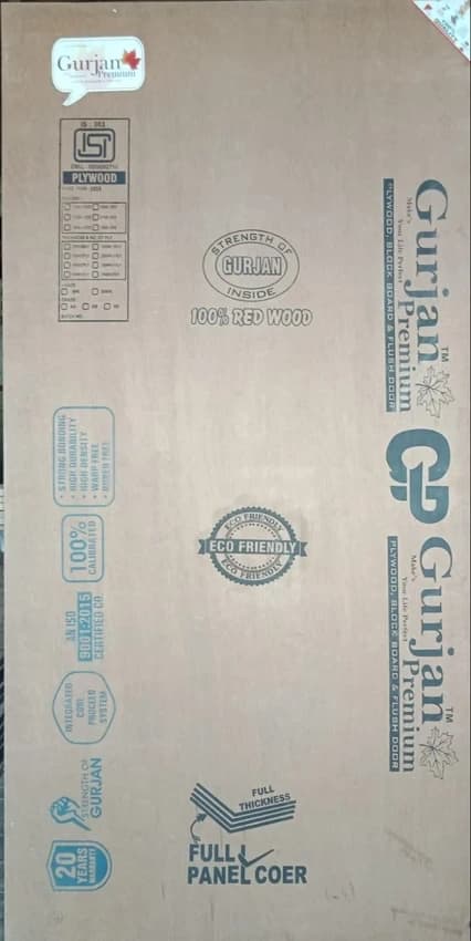 18mm Gurjan GP Premium Plywood, Thickness: 20mm