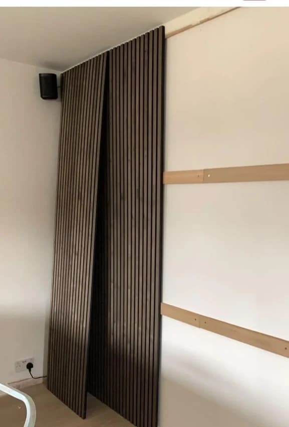 Matte 14mm WPC Wall Panel, For Office, 9.5 Feet