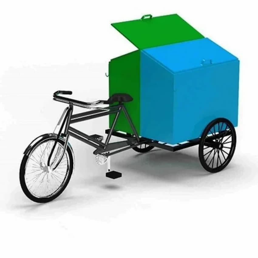 Biofix Enviro Garbage Cycle Rickshaw
