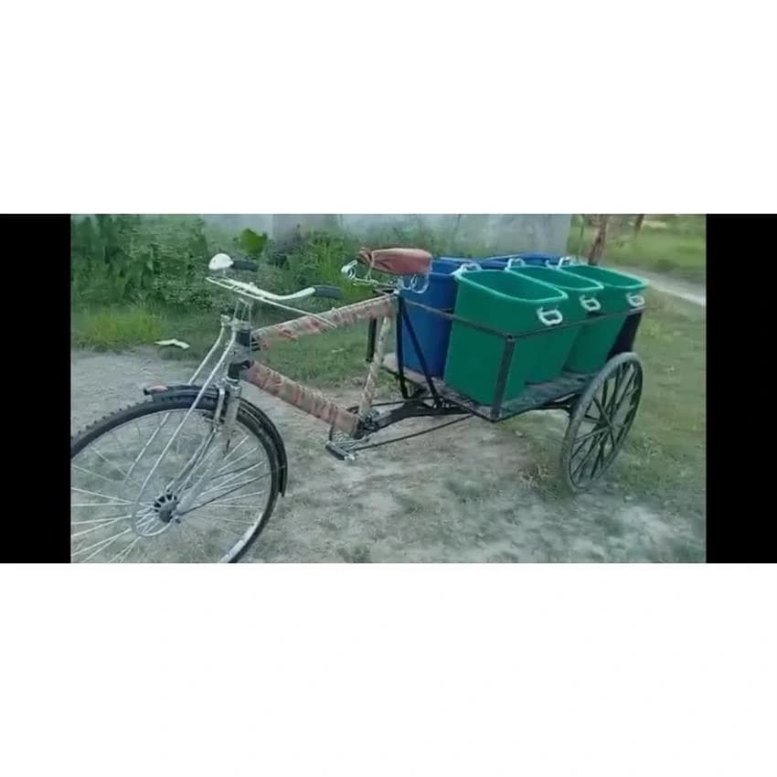 Sigmasquare Garbage Tricycle Rickshaw, Vehicle Model: Sigma-tricycle