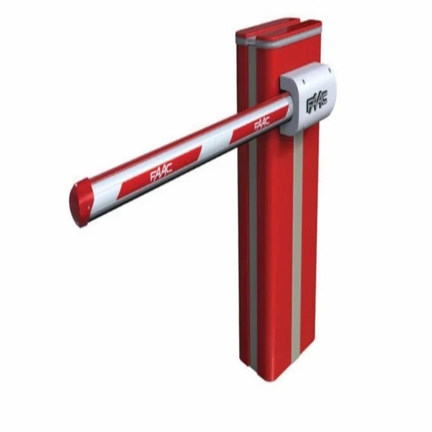 Sara Electronics Red FAAC Barrier Gates, Mild Steel