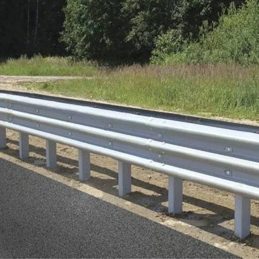 Galvanized Steel W Beam Crash Barrier